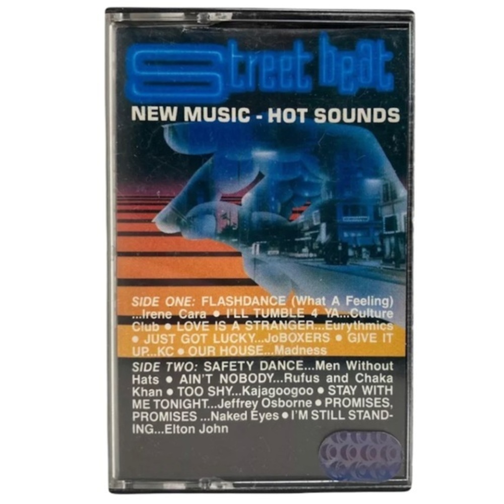 Street Beat 80s Dance Music Cassette K-Tel 1984 New Music Hot Sounds Pop Party